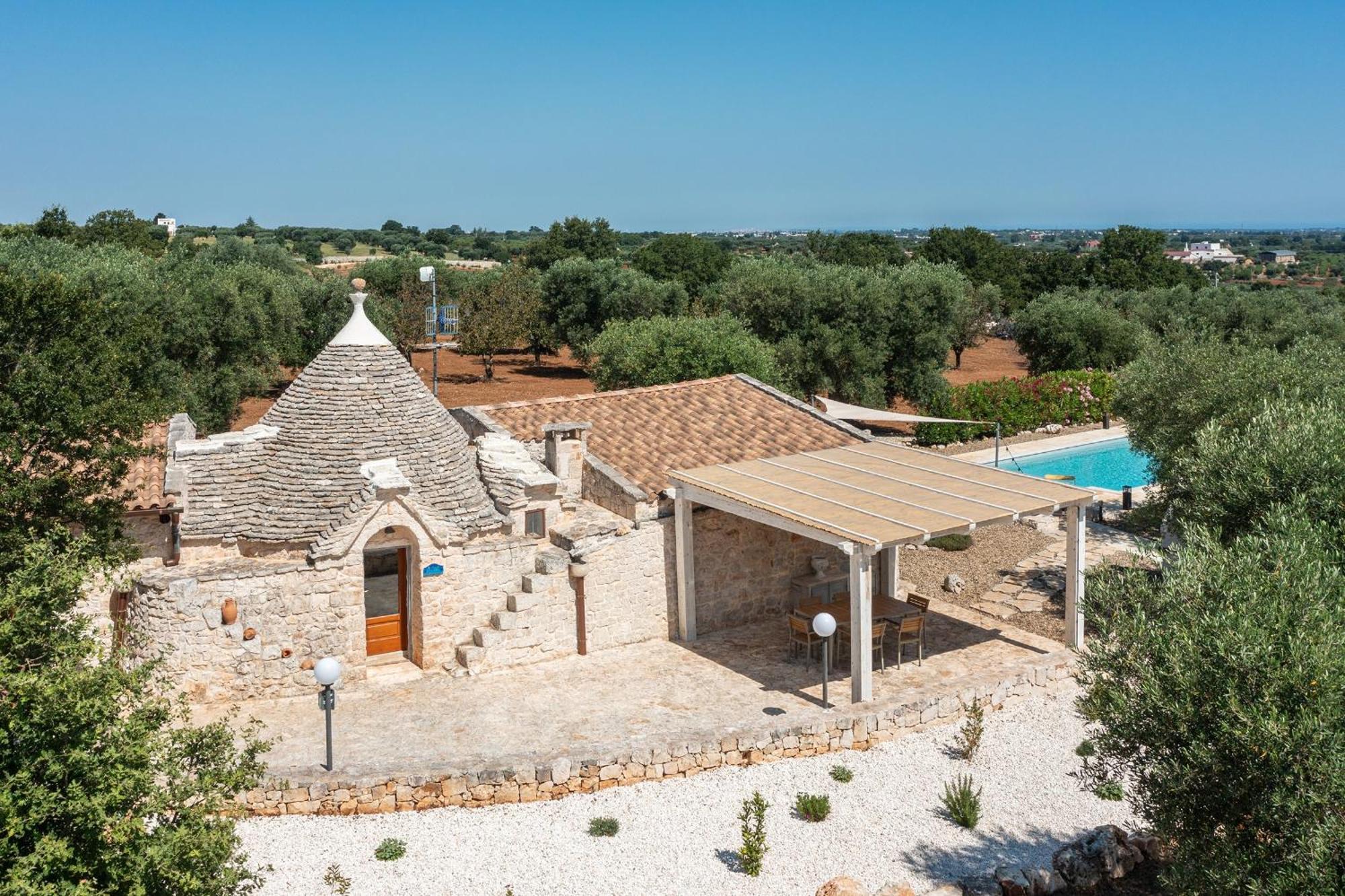Trullo Fantastico Villa Castellana Grotte Exterior foto