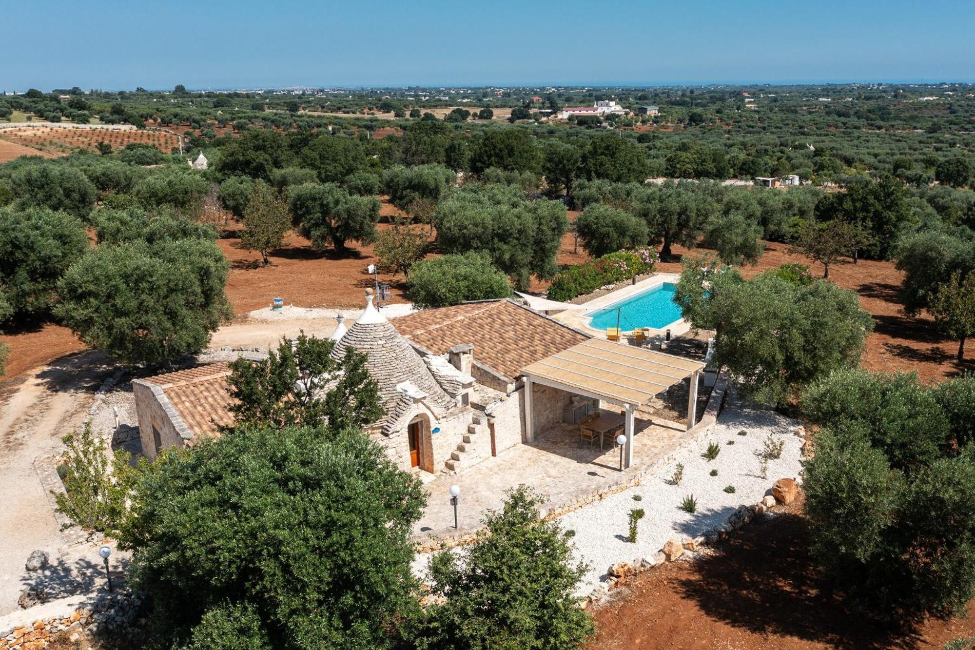Trullo Fantastico Villa Castellana Grotte Exterior foto